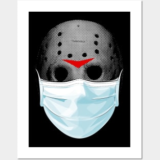 Face Mask Horror Movie Killer Posters and Art